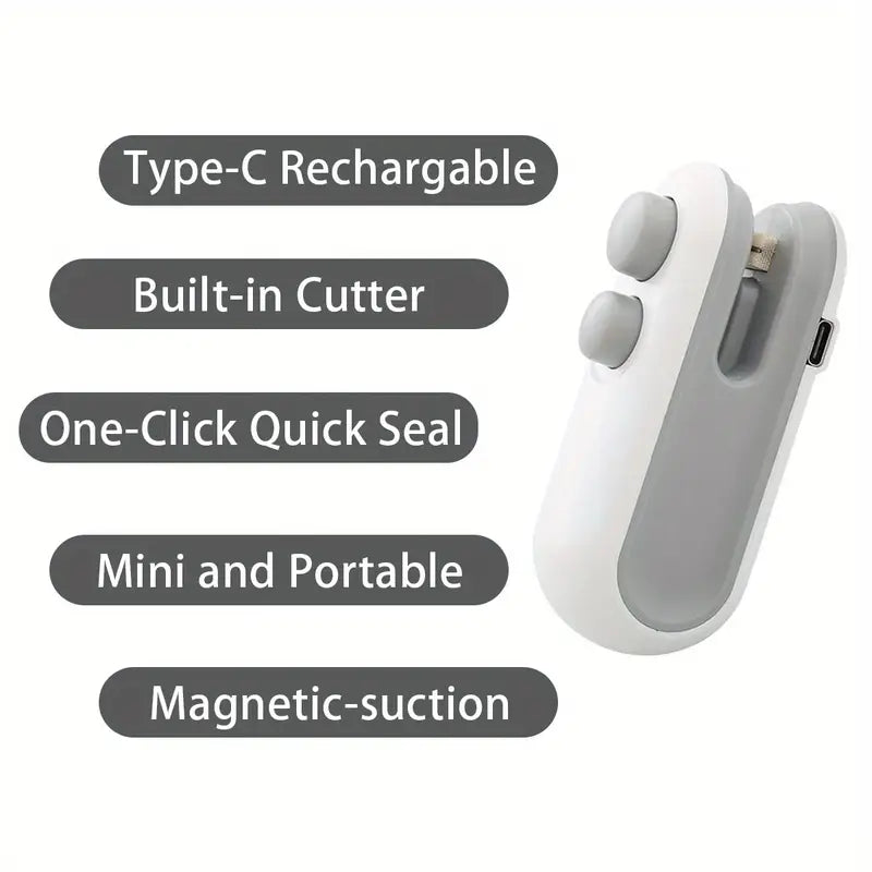 2 IN 1 Food Bag Sealer