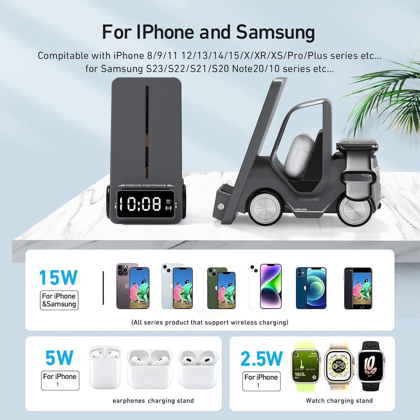 Forklift Wireless Charger Station