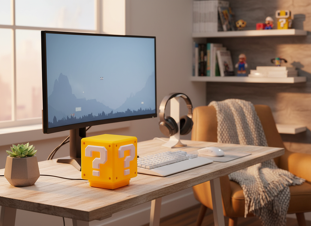 Level Up Your Day: Why the Interactive Super Mario Question Block Light is a Gamer's Must-Have