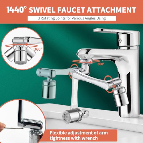 1080° Swivel Faucet Extender