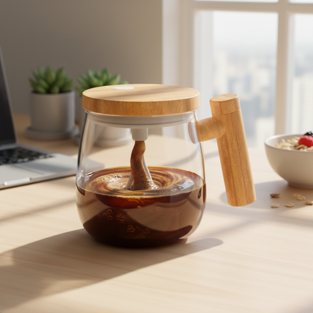 AutoBlend Glass Mug