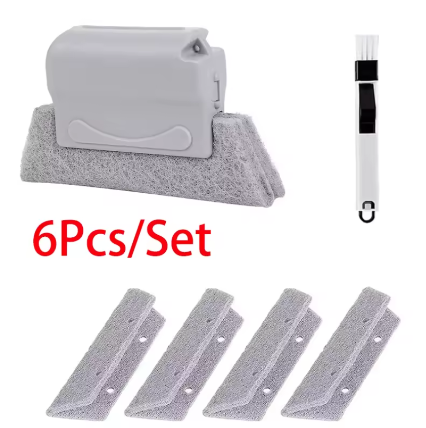 Sparkling Window Groove Cleaner - 6 Pcs