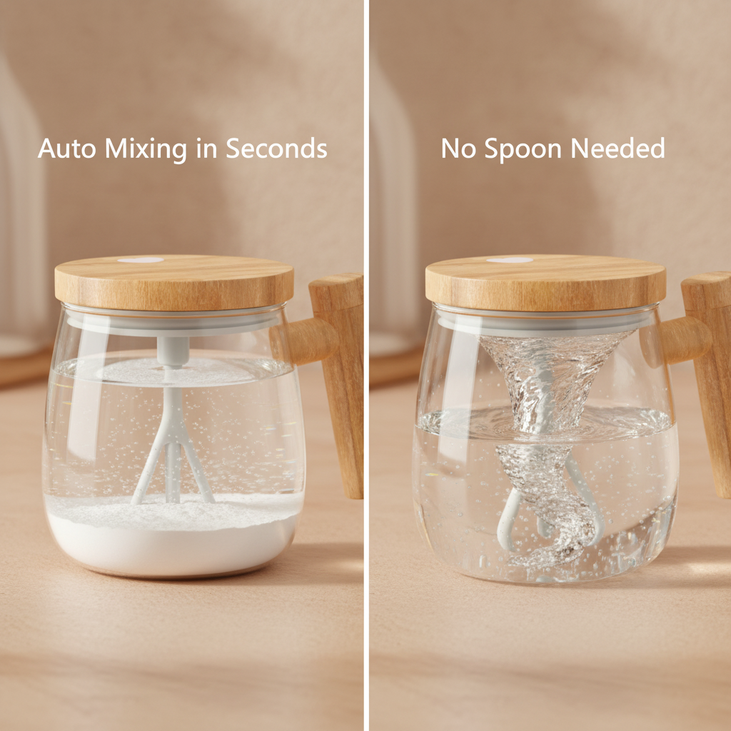 AutoBlend Glass Mug