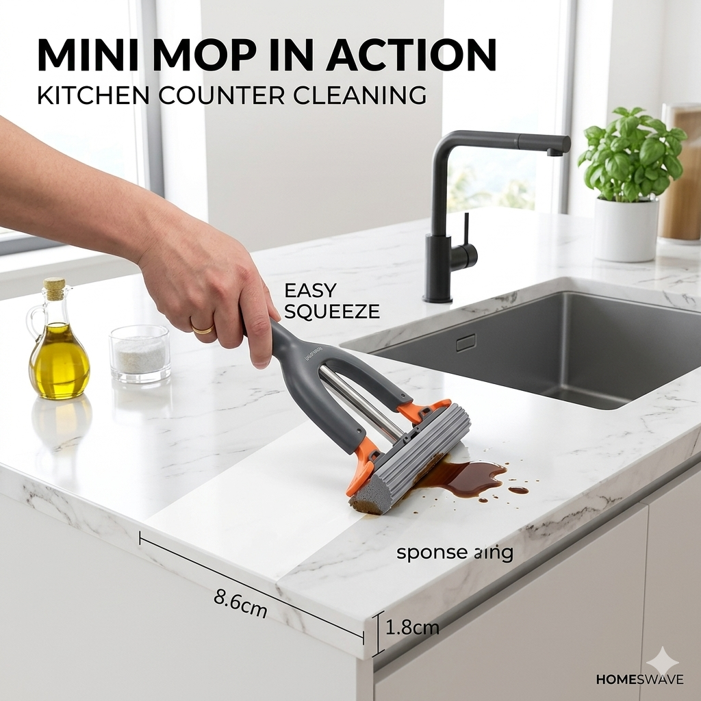 Mini Self-Squeeze Mop