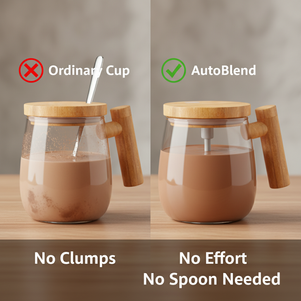 AutoBlend Glass Mug