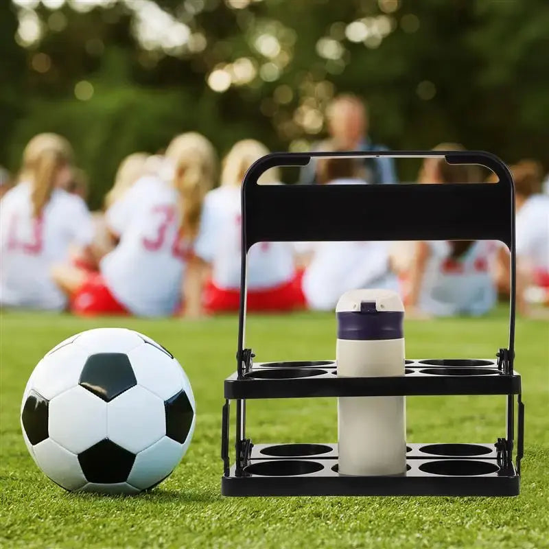 Foldable 6-Bottle Sports Water Carrier