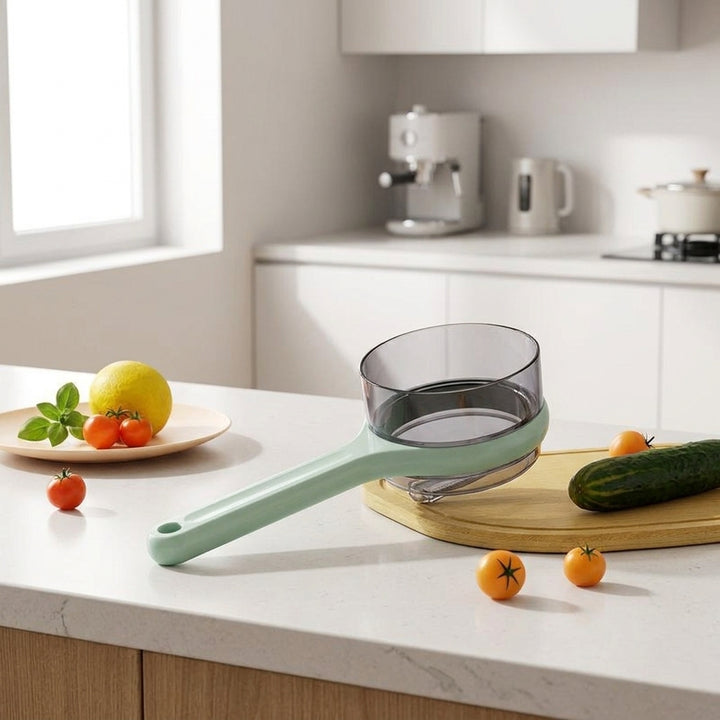 No Mess Peeler for clean kitchen,
