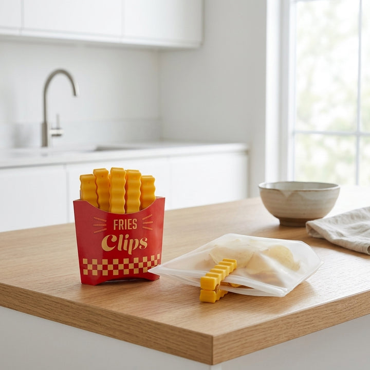 12-Pack Food Bag Sealer Clips displayed