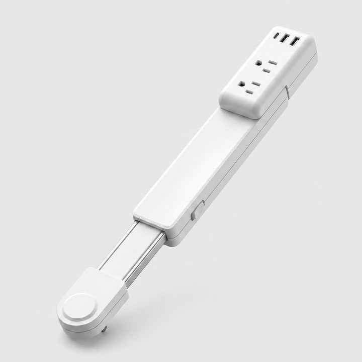 Modern Extendable Outlet & USB Charger, sleek