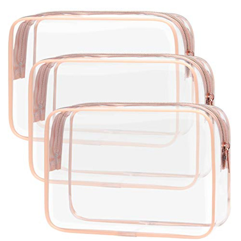 Clear Makeup Bag With Zipper