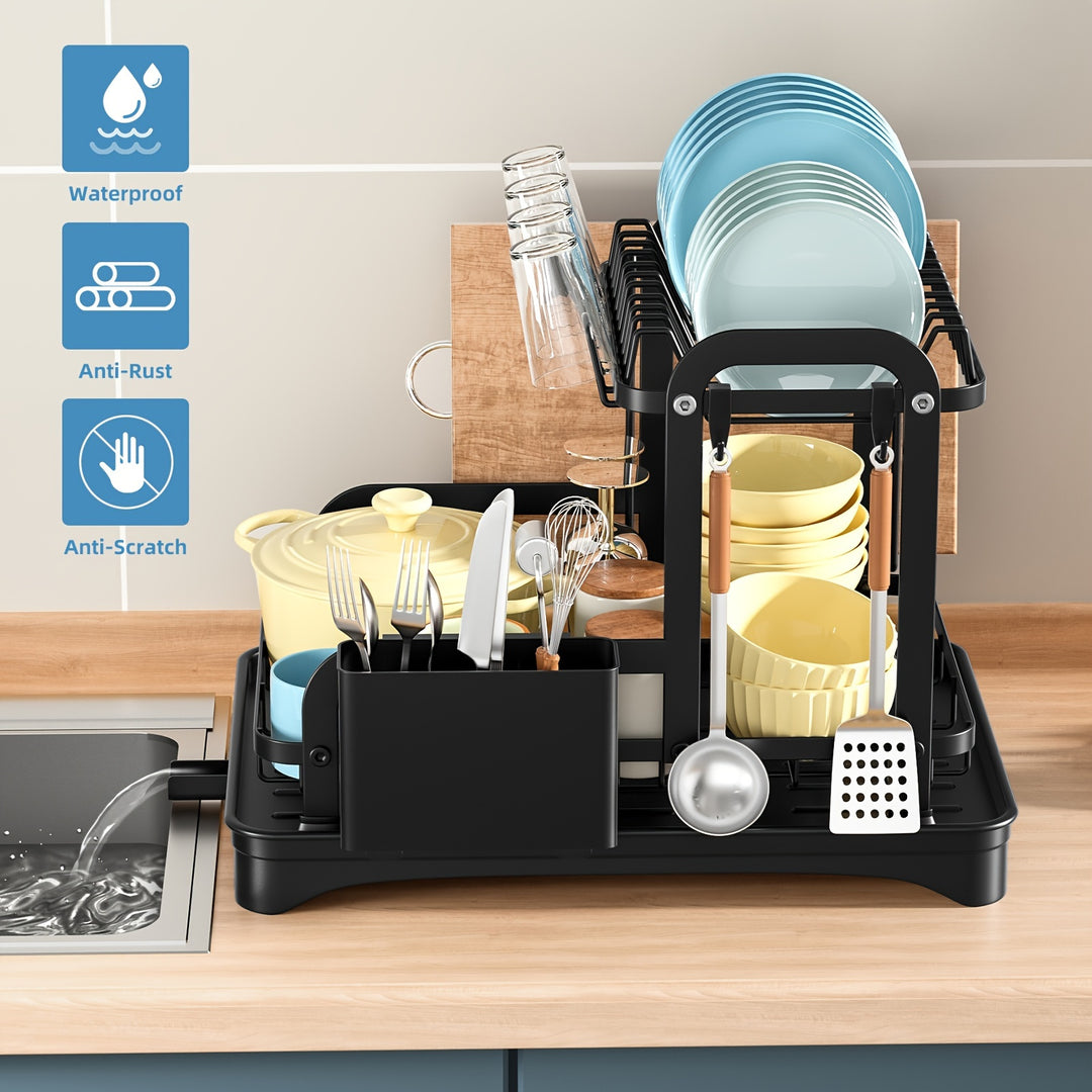 Smart Over-Sink Dish Drying Rack