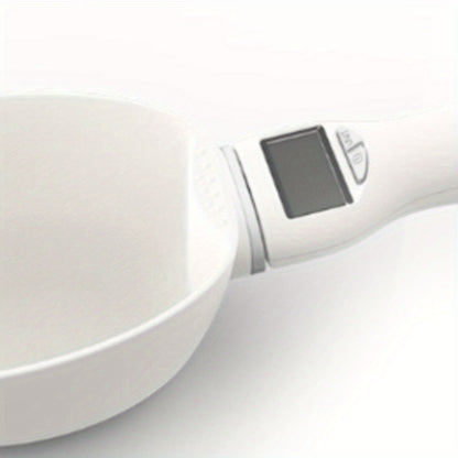 Handheld electronic weighing spoon