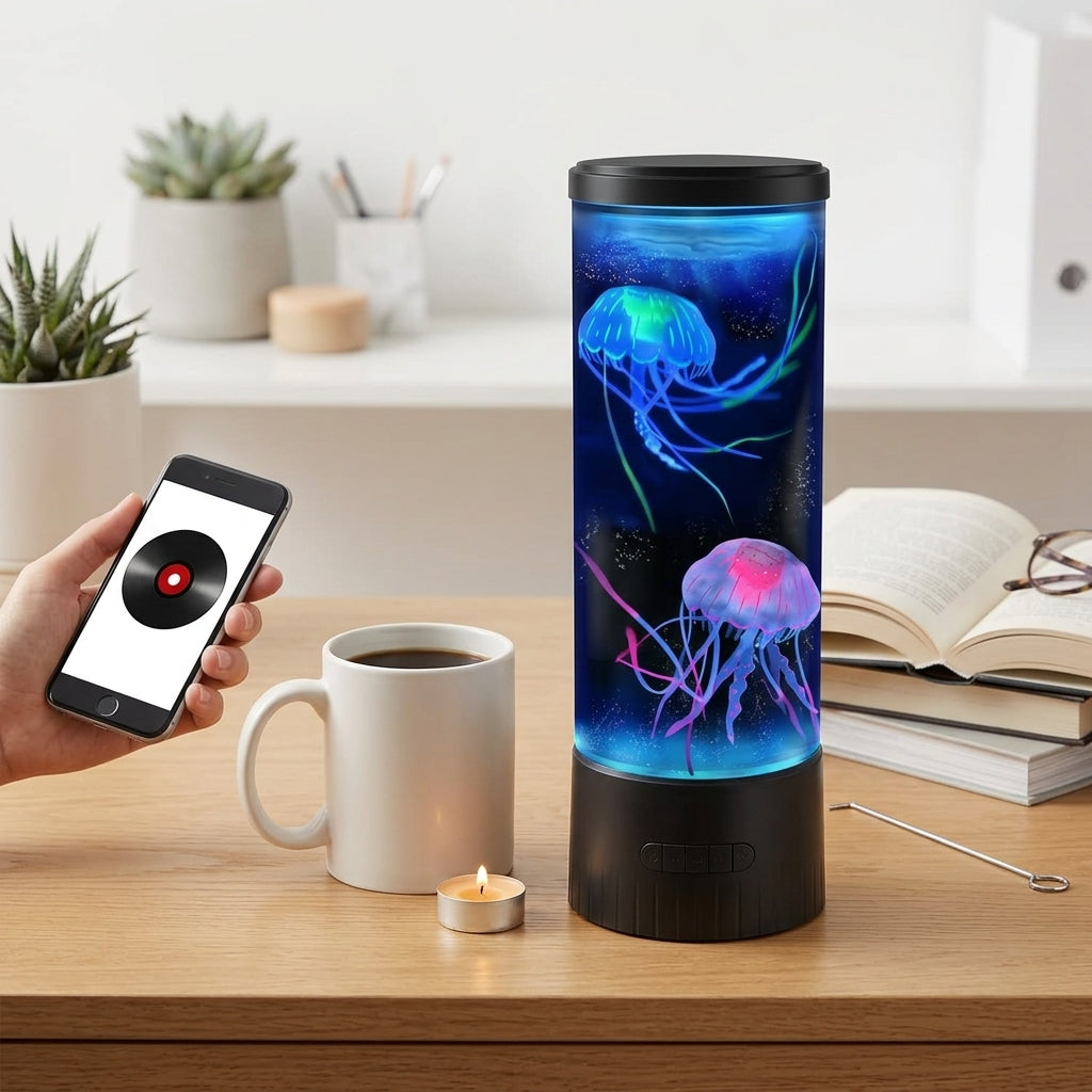 All-in-One Jellyfish Lamp & Bluetooth Speaker