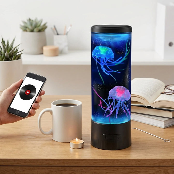 All-in-One Jellyfish Lamp & Bluetooth Speaker