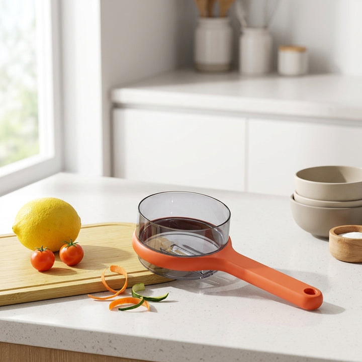 No Mess Peeler: Clean Kitchen, Easy Prep,