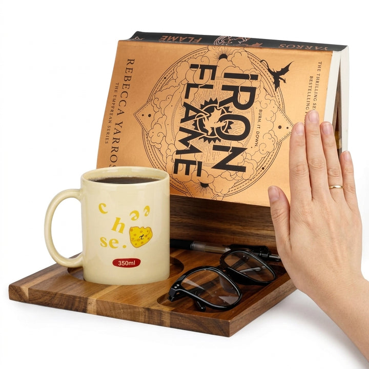 Acacia Wood Book Stand for hands-
