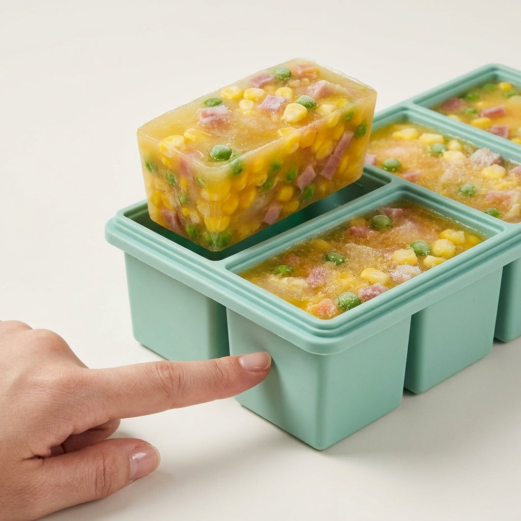 Portion-Perfect Silicone Freezer Trays