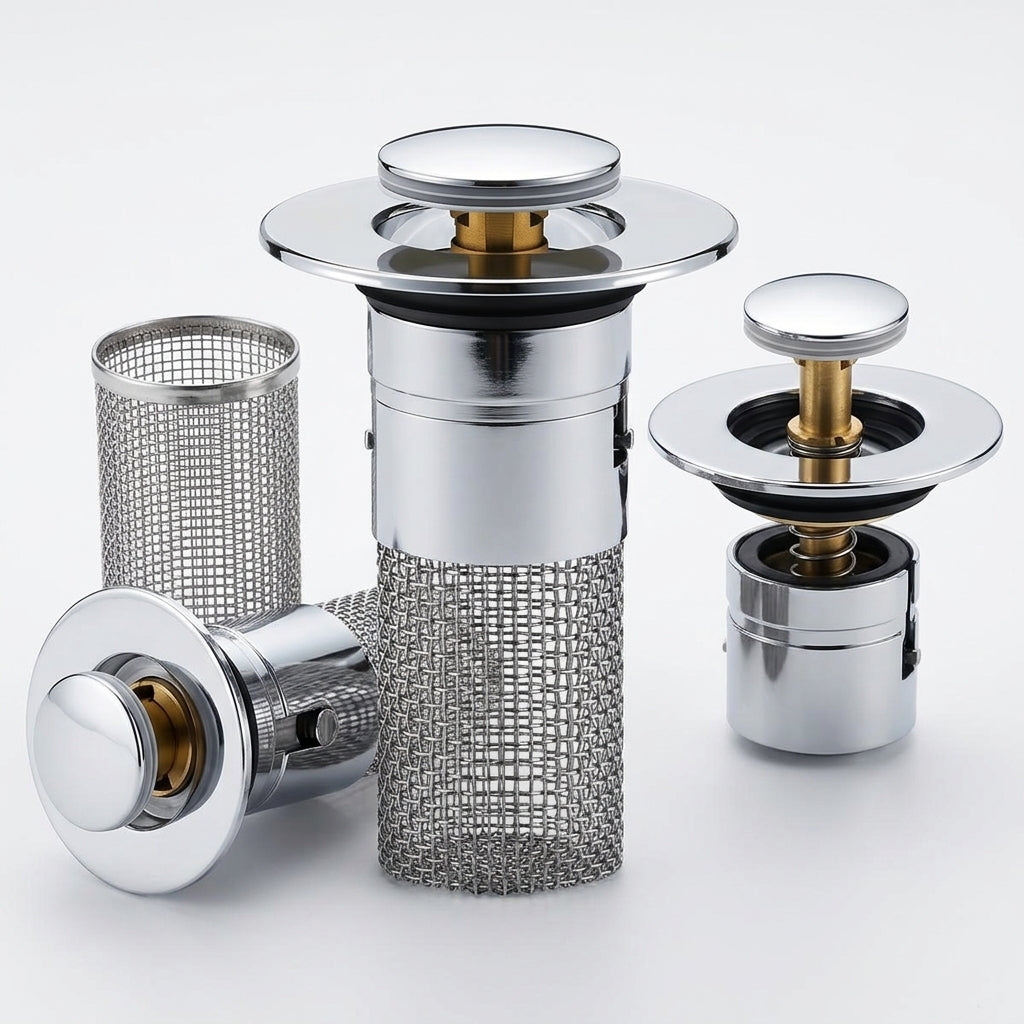 Modern Leak-Proof Sink Stopper with Instant Seal,
