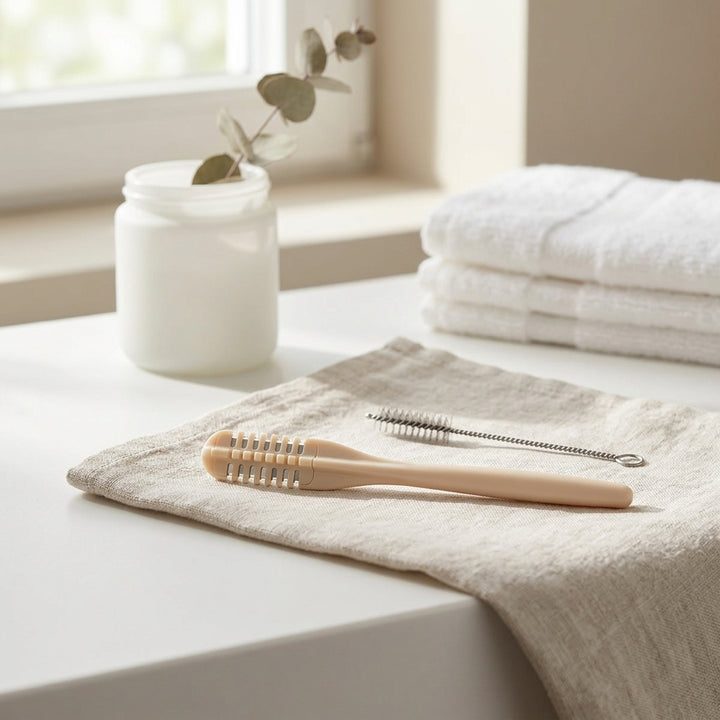 Precision Nose Hair Trimmer Kit: beige manual
