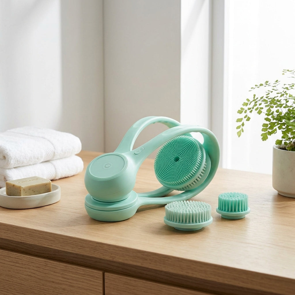 Power Back Scrubber for Deep Clean, sleek design in