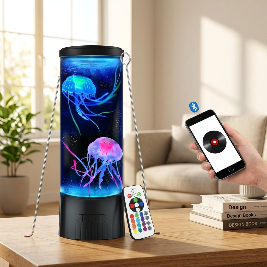 All-in-One Jellyfish Lamp & Bluetooth