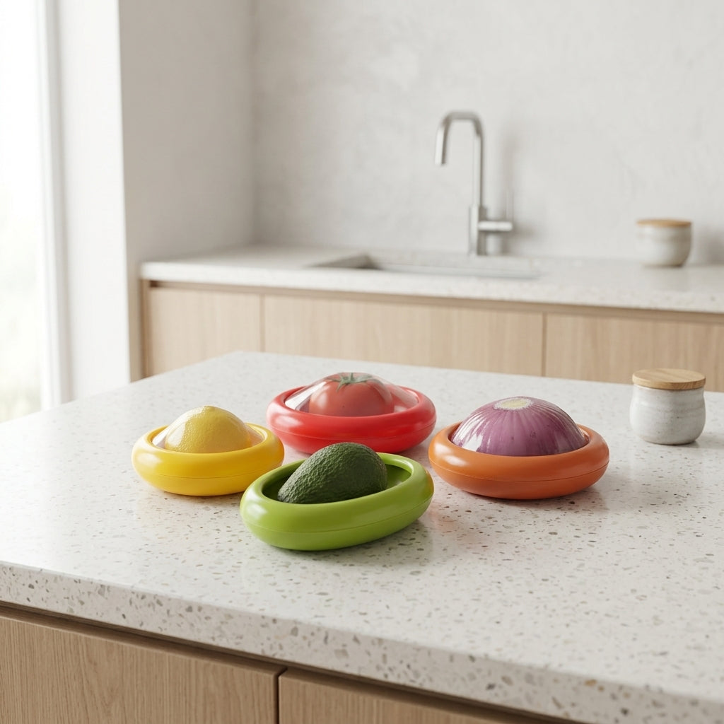 Modern Fresh Produce Savers: Onion, Lemon, Veg