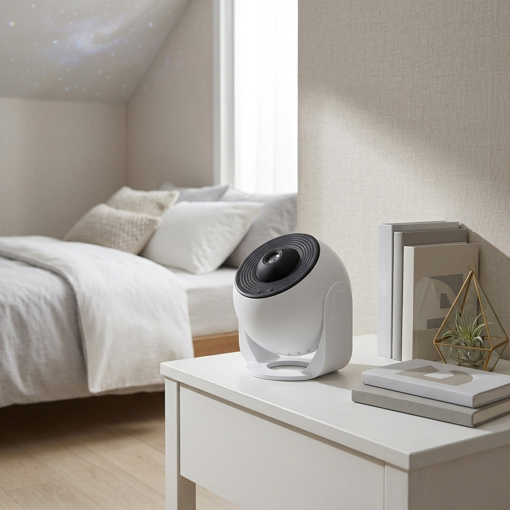 Celestial Star Projector for Dreamy Rooms, casting