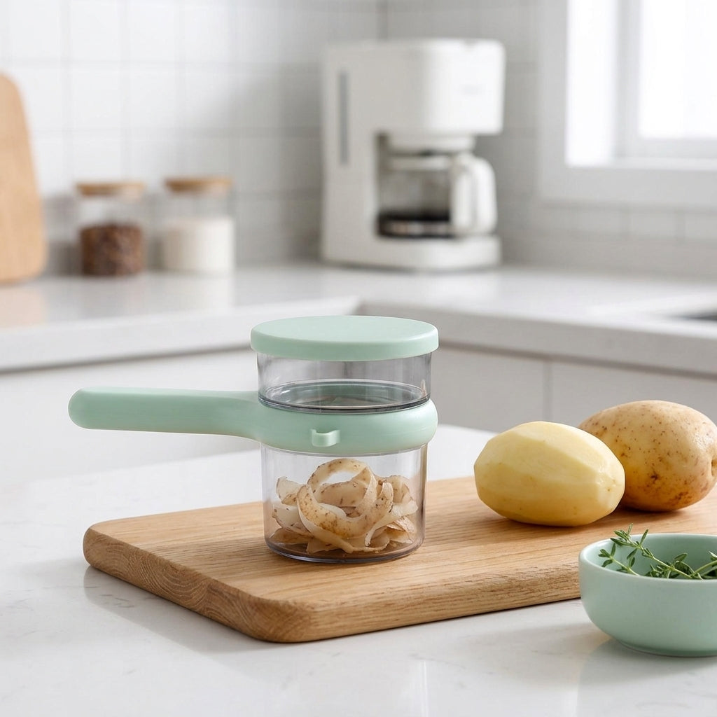 No Mess Peeler: Clean Kitchen,