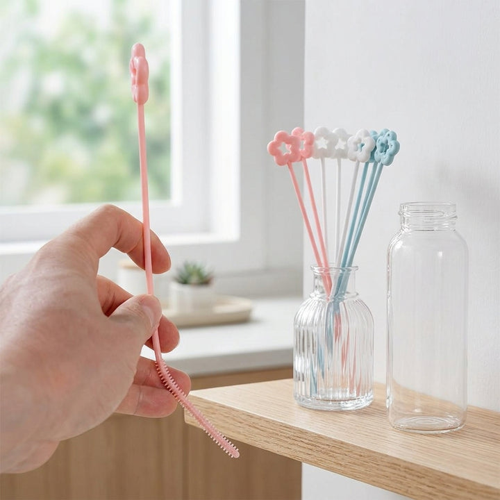 Sparkling Straw Brush, sleek and shiny