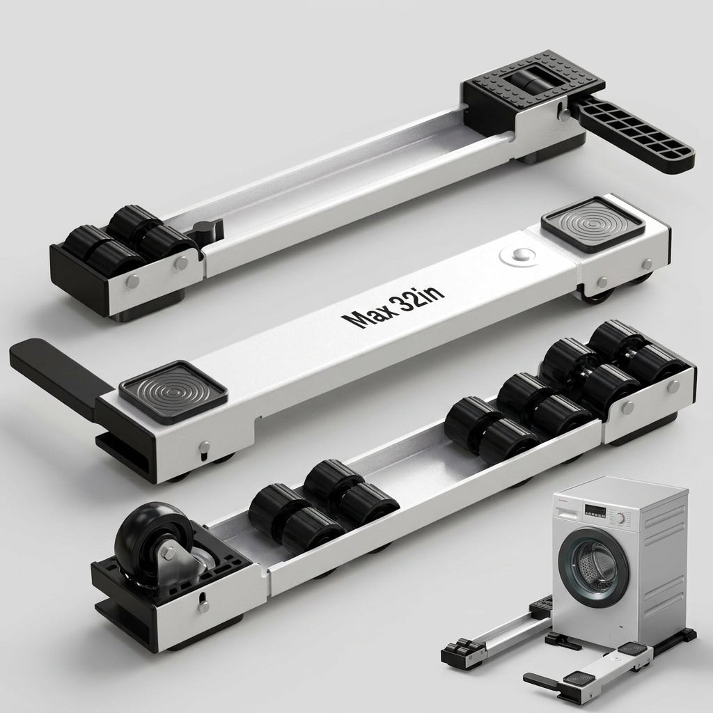 Heavy Duty Extendable Appliance Rollers, sleek and