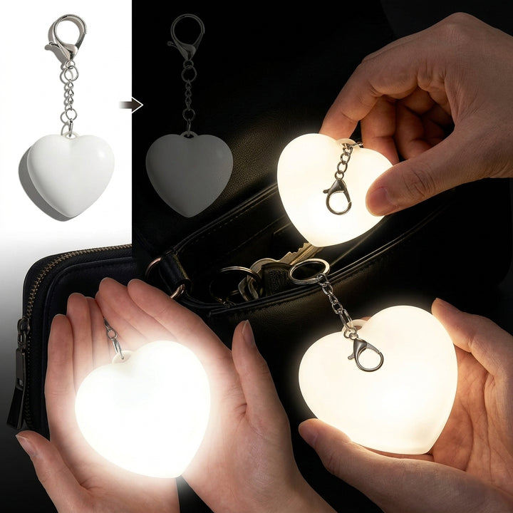 2-Pack Heart Mini Light in modern home