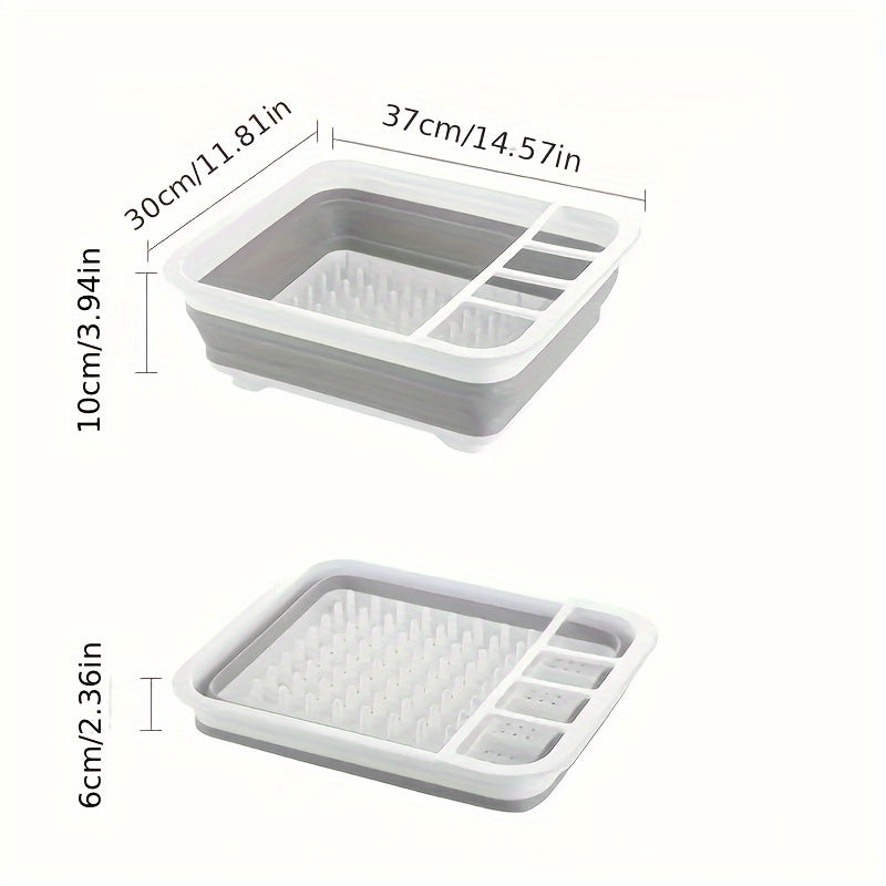 Collapsible Dish Drying Rack For Kitchen Counter