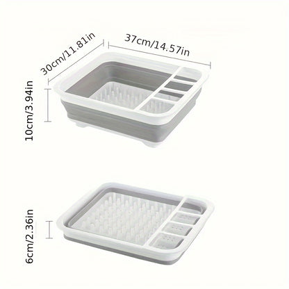 Collapsible Dish Drying Rack For Kitchen Counter