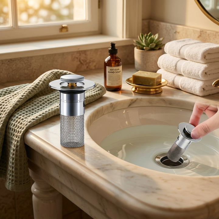 Leak-Proof Sink Stopper, instant