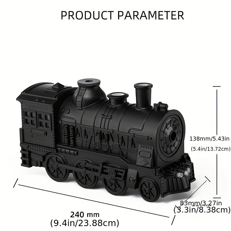 Train-Shaped USB Essential Oil Diffuser With Night Light