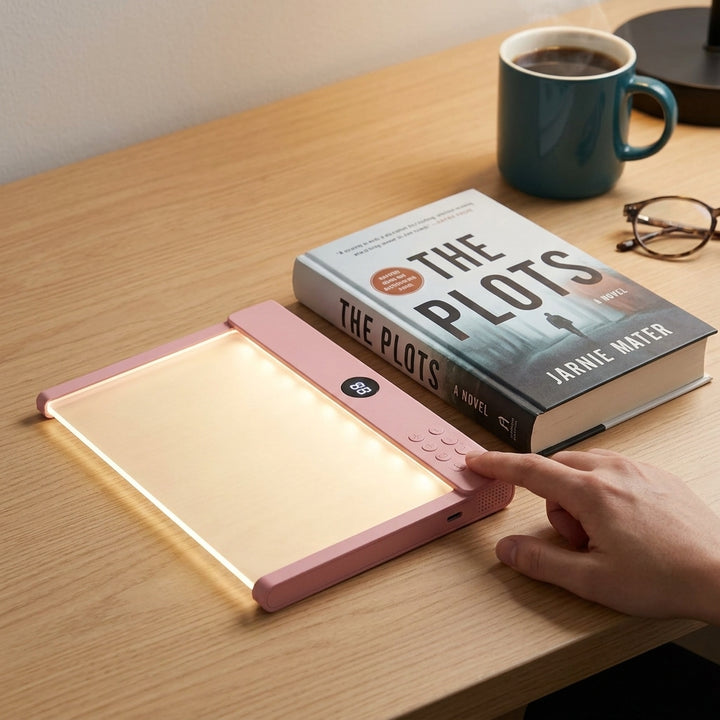 Lumalit Flat Book Light, ultra-thin, illuminating