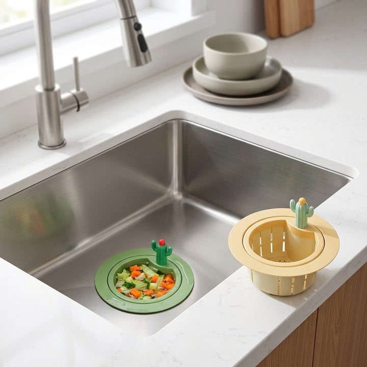 Cactus Sink Drain Strainers (2-Pack)
