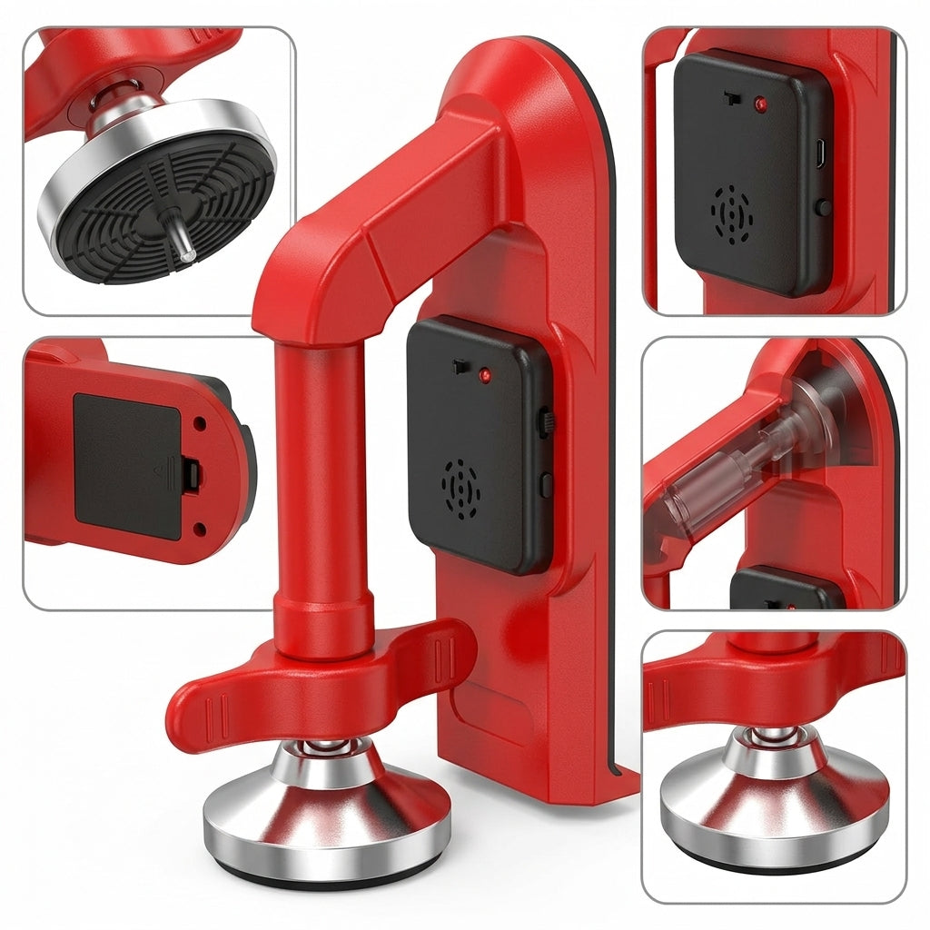 Portable Door Stopper Alarm in modern home, providing instant