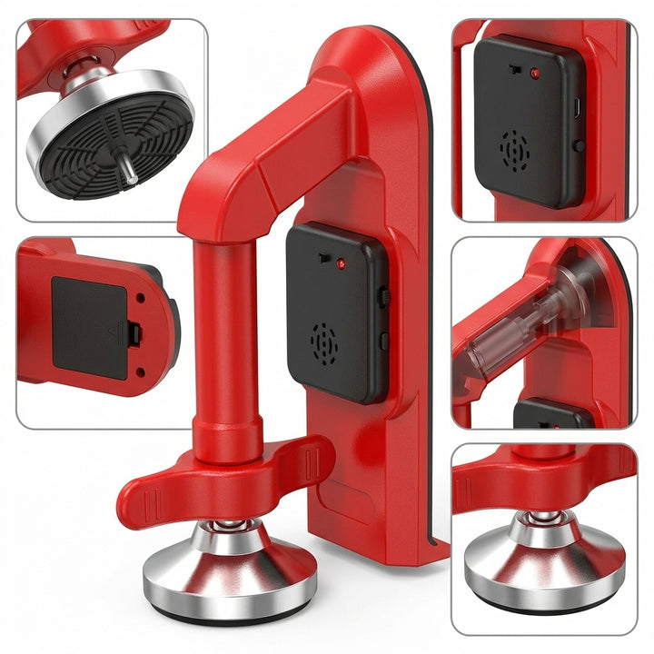 Portable Door Stopper Alarm in modern home, providing instant