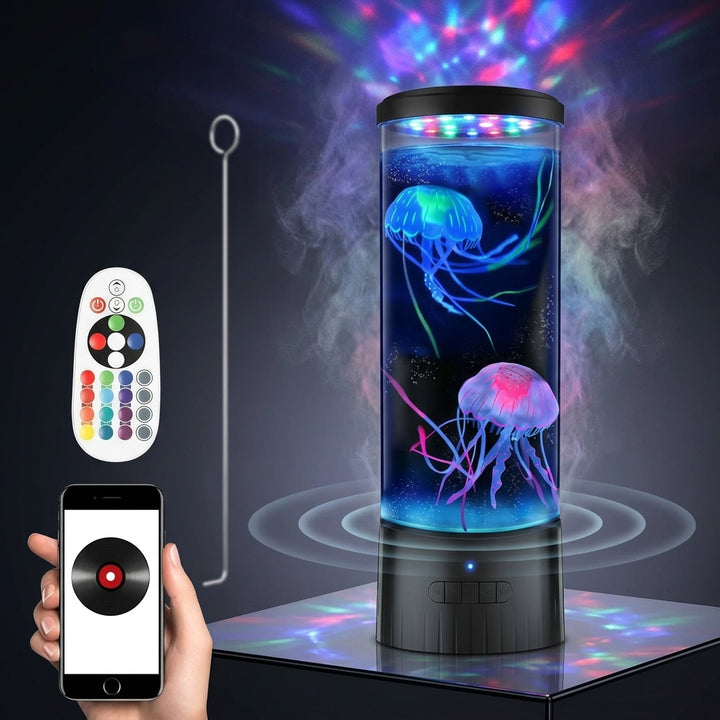 All-in-One Jellyfish Lamp & Bluetooth