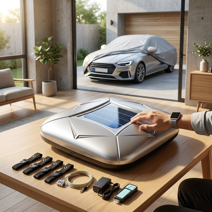Smart Automatic Solar-Powered Car Cover,