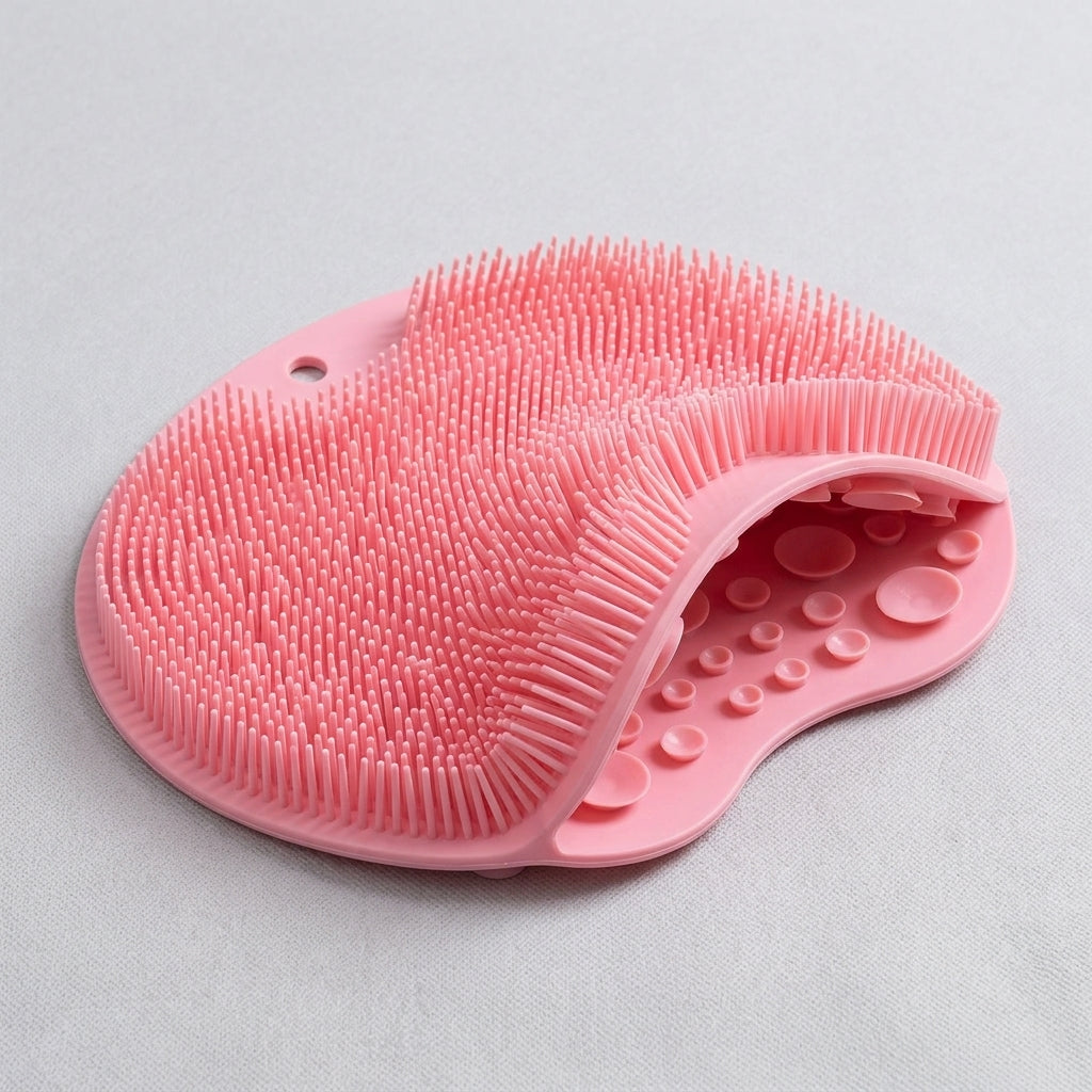 Shower Foot Scrubber Mat in modern bathroom.