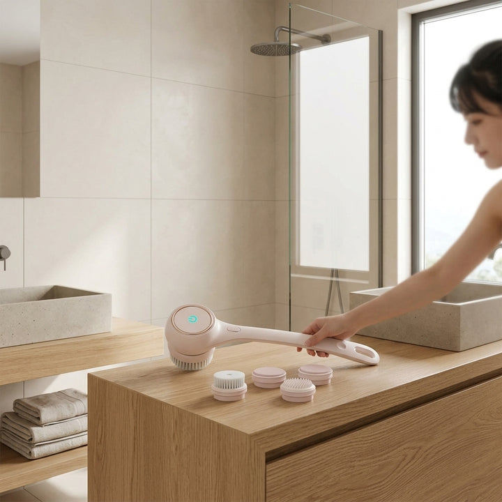 Power Back Scrubber for Deep Clean, sleek design in