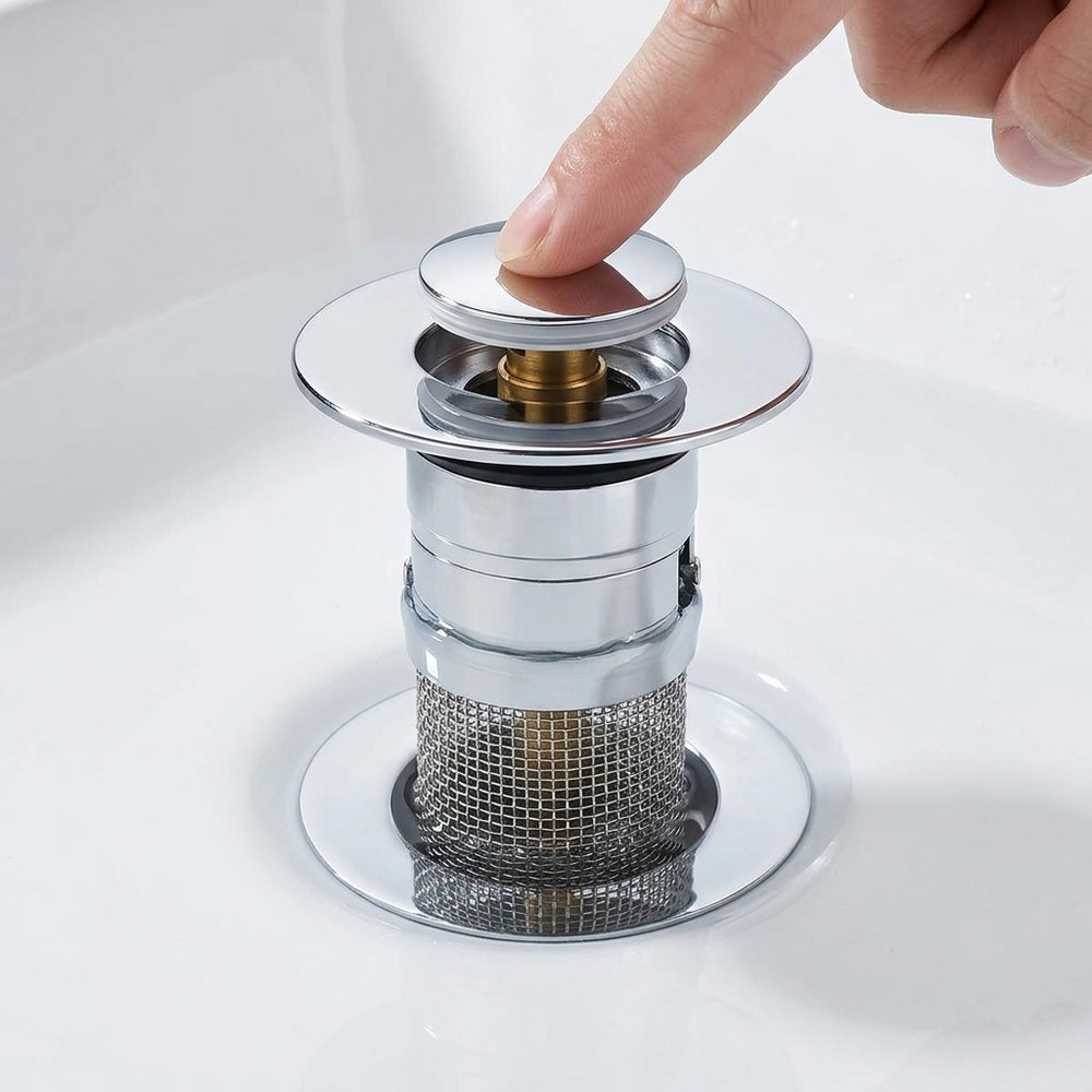 Sleek Leak-Proof Sink Stopper with Instant
