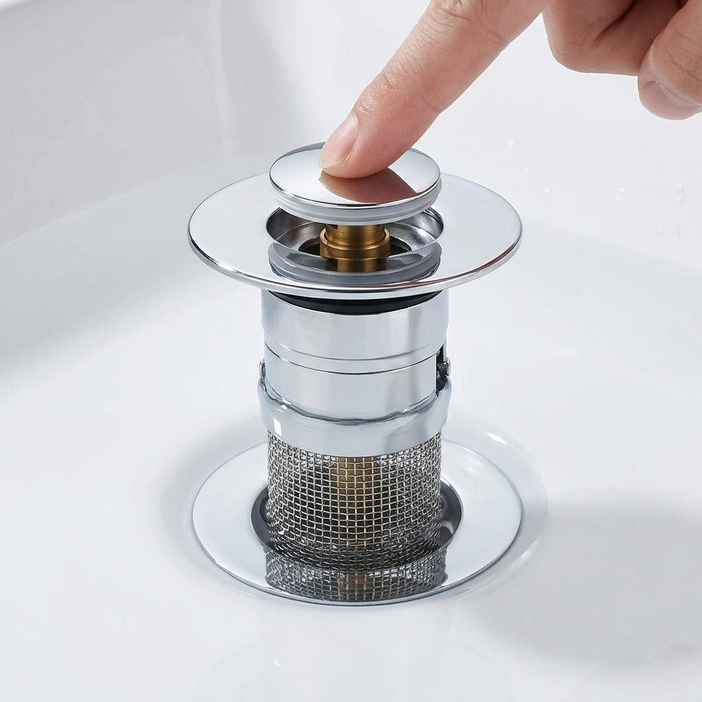 Sleek Leak-Proof Sink Stopper with Instant