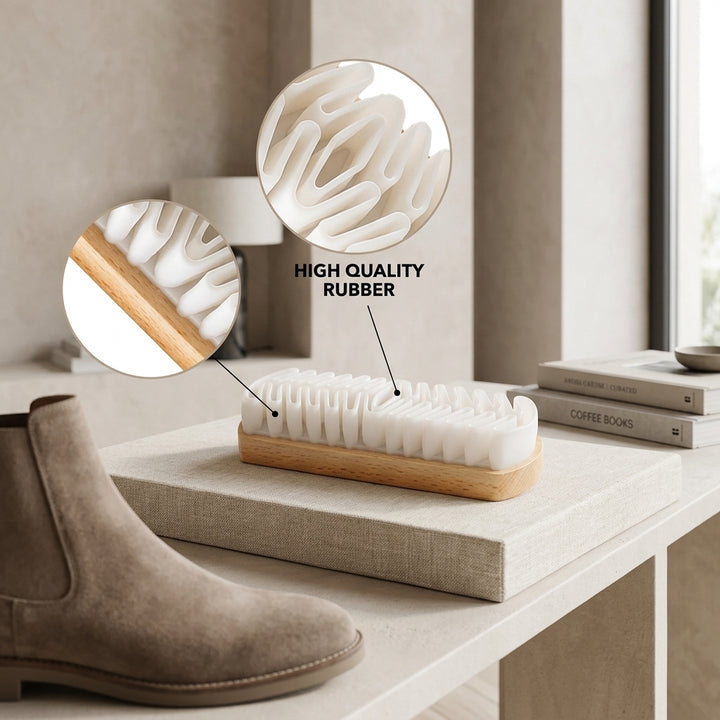 Suede & Nubuck Shoe Brush Set