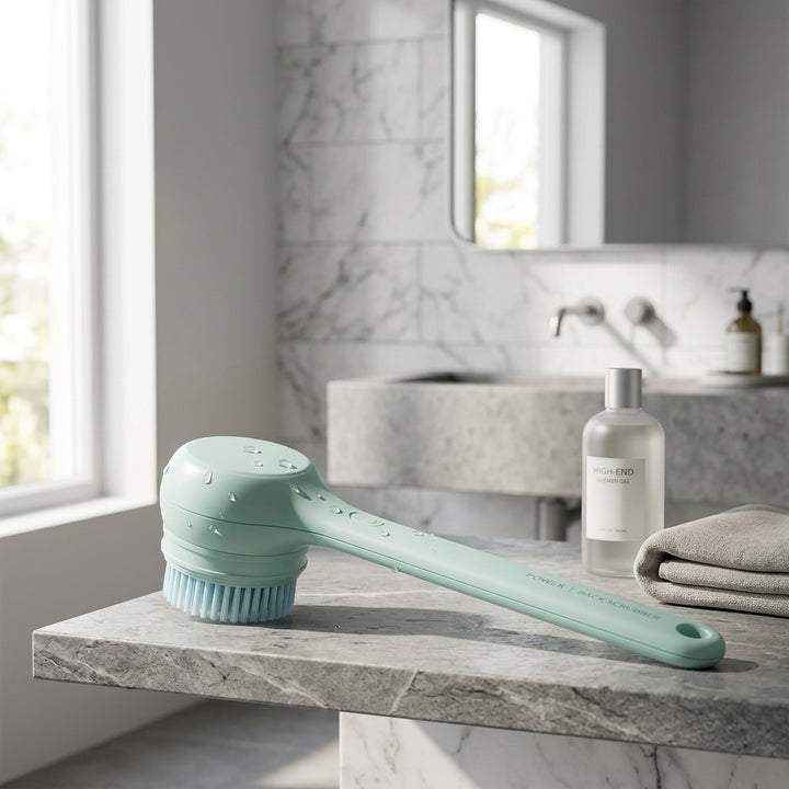 Power Back Scrubber for Deep Clean, sleek design