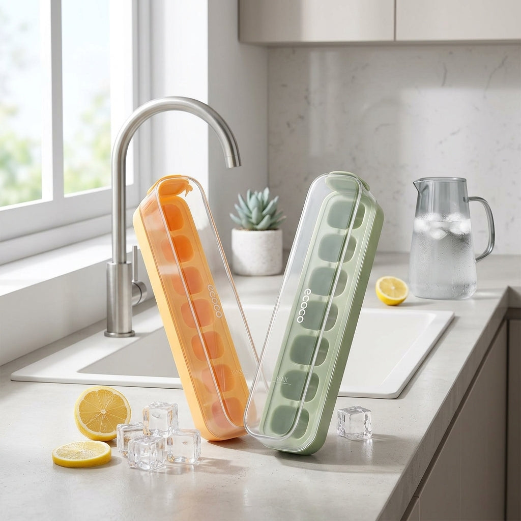 Clear Ice Maker for effortless cubes, sleek design in