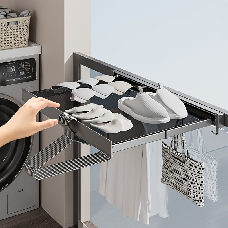 Saving Retractable Drying Rack