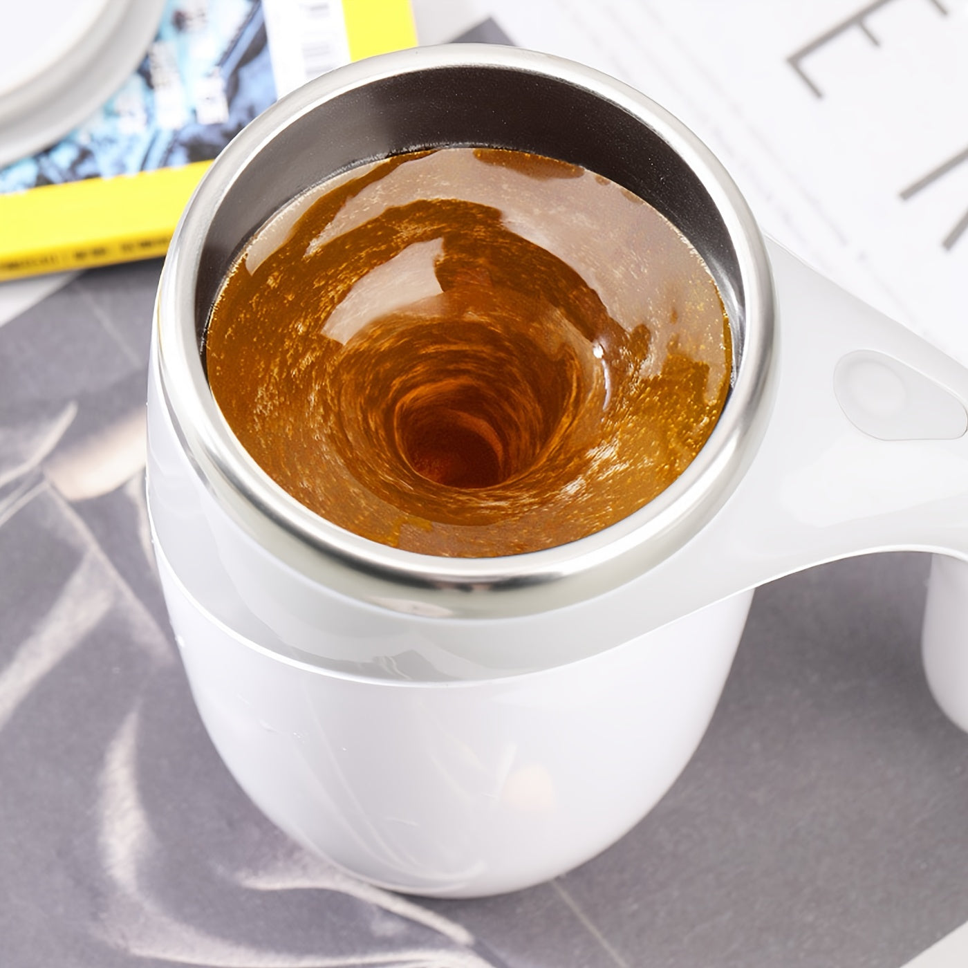 Automatic Magnetic Stirring Coffee Mug